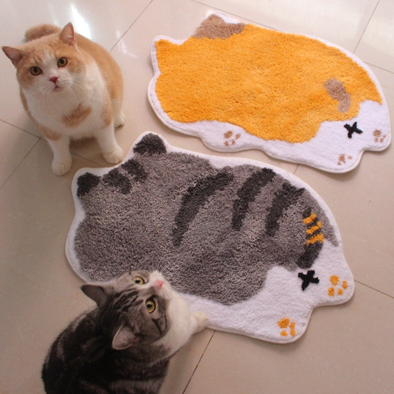 Cartoon Non-slip Floor Mats, Pet Mats, Cat Mats, Sleeping Cat Cage Mats, Warm Cat Supplies