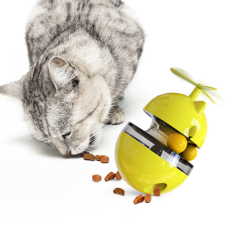 Cyclone Tumbler Leaking Food Ball Cat Toy Teasing Cat Stick to Relieve Boredom Self-Healing Pet Supplies