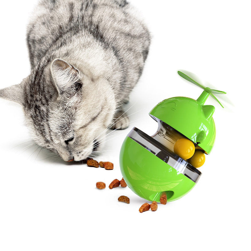 Cyclone Tumbler Leaking Food Ball Cat Toy Teasing Cat Stick to Relieve Boredom Self-Healing Pet Supplies