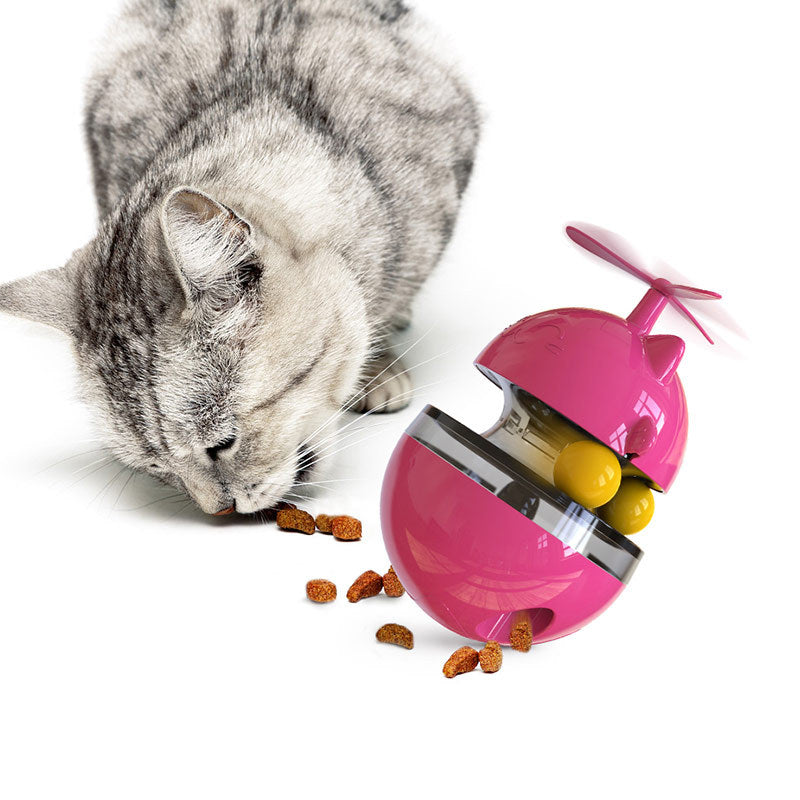 Cyclone Tumbler Leaking Food Ball Cat Toy Teasing Cat Stick to Relieve Boredom Self-Healing Pet Supplies