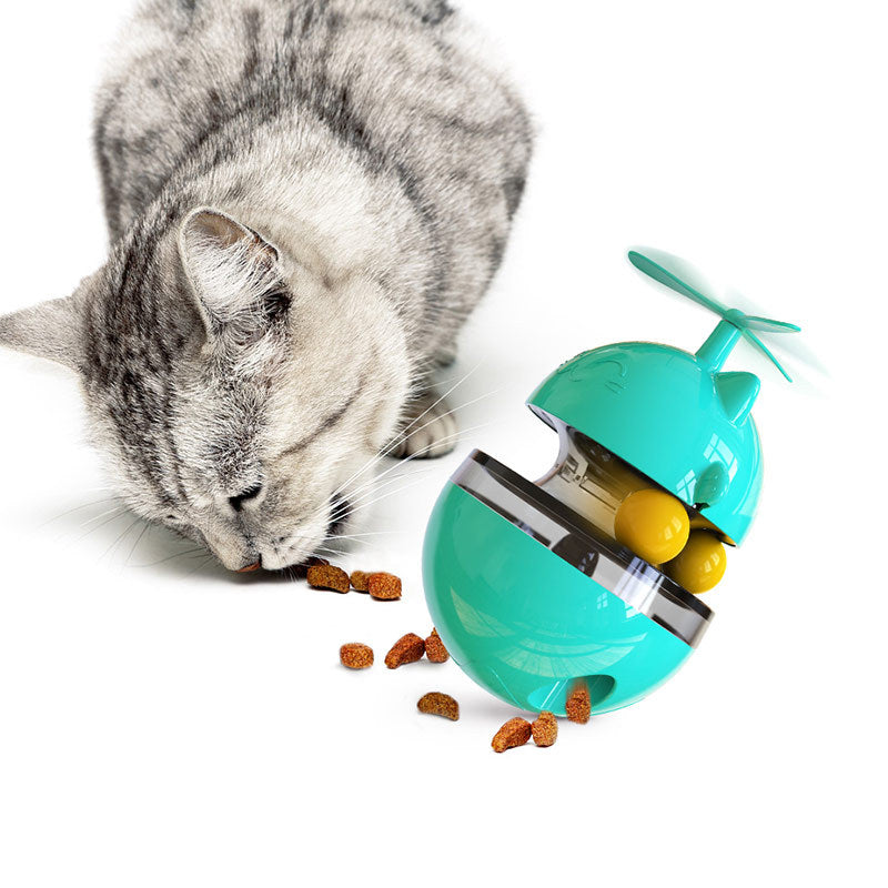 Cyclone Tumbler Leaking Food Ball Cat Toy Teasing Cat Stick to Relieve Boredom Self-Healing Pet Supplies