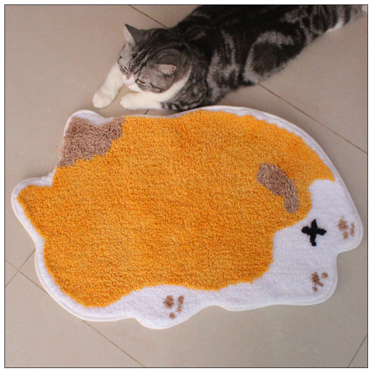 Cartoon Non-slip Floor Mats, Pet Mats, Cat Mats, Sleeping Cat Cage Mats, Warm Cat Supplies
