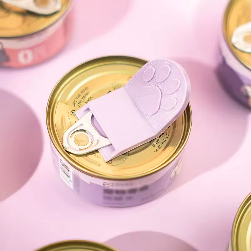 "Easy-Open" Cute Paw Can Opener - Protect Yourself & your furry friends !
