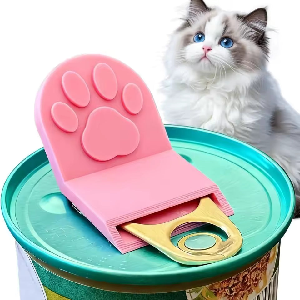 "Easy-Open" Cute Paw Can Opener - Protect Yourself & your furry friends !