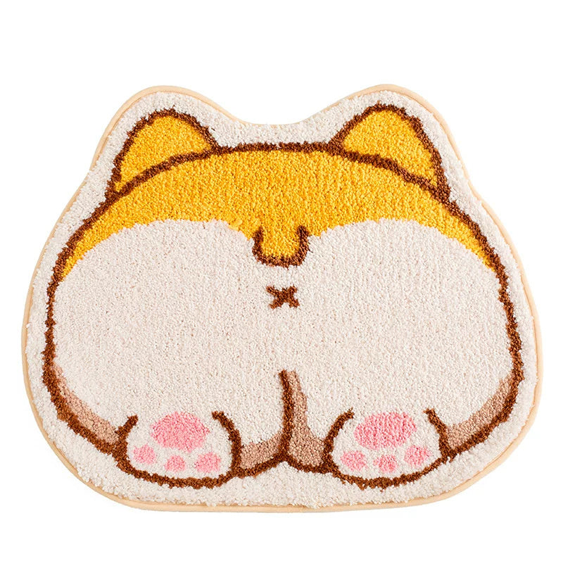 Cartoon Non-slip Floor Mats, Pet Mats, Cat Mats, Sleeping Cat Cage Mats, Warm Cat Supplies