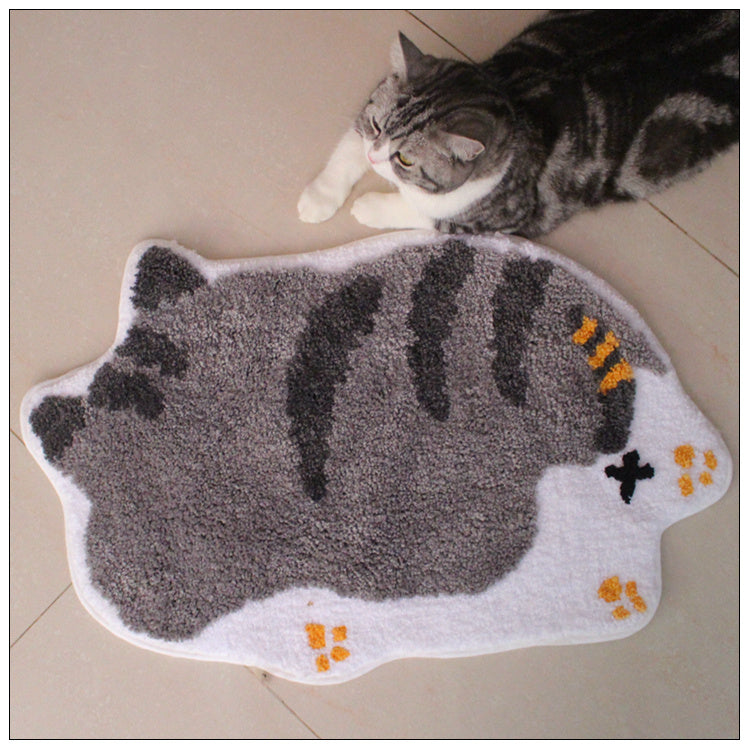 Cartoon Non-slip Floor Mats, Pet Mats, Cat Mats, Sleeping Cat Cage Mats, Warm Cat Supplies