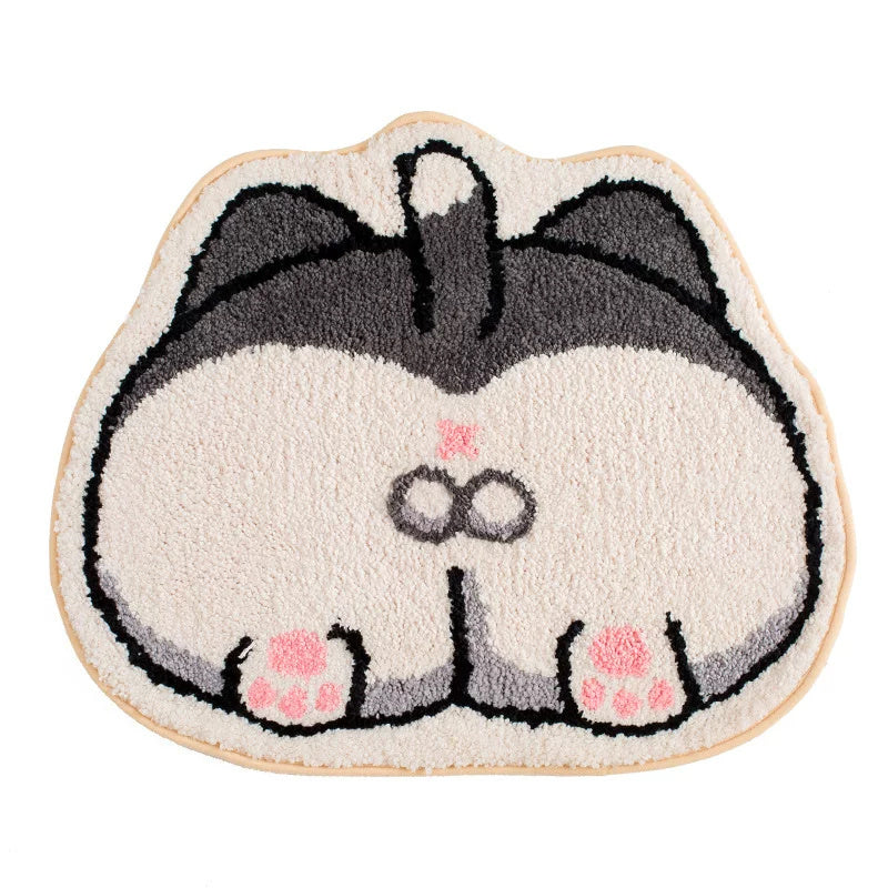 Cartoon Non-slip Floor Mats, Pet Mats, Cat Mats, Sleeping Cat Cage Mats, Warm Cat Supplies