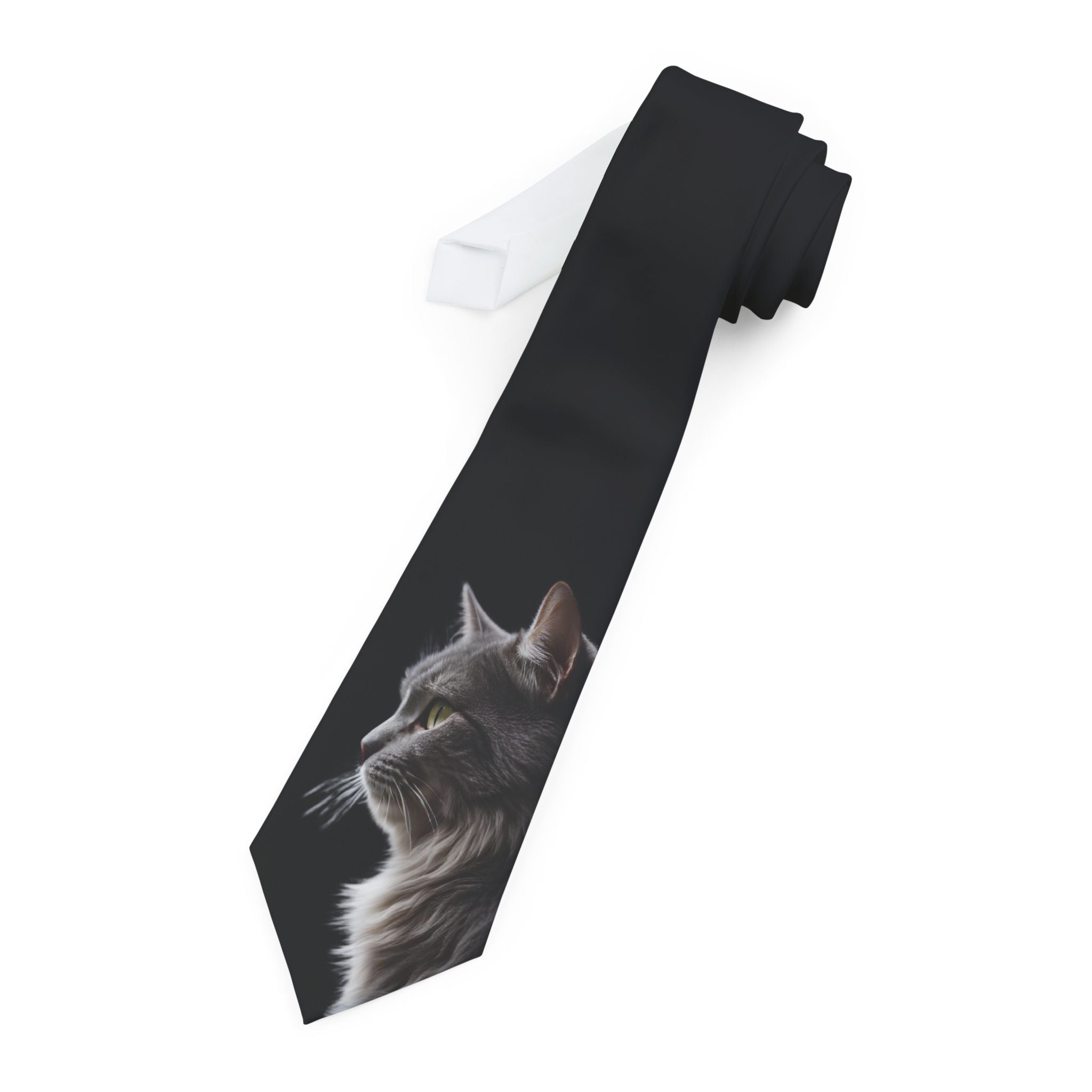 Pensive Kitty Necktie